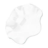FONDOTIN Transparente Wellenförmige Aromatherapie Schale Duftöl Schmelzschale Für Öl Wärmer Aromalampen Multifunktional Elegant Robust