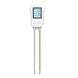 Digitals Soil Acidity Meter 3-in-1 Bodentester Säure-Feuchtigkeitstest Messgerät LCD-Bildschirm Garten Bauernhof Instrument