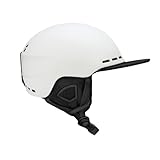 Skihelme for Erwachsene, PC+EPS, Ultraleichte Snowboardhelme, Herren Und Damen, for Skaten, Skateboarden, Skifahren, Atmungsaktive Helme Vielseitig Einsetzbar(White,M for 56 to 59cm)