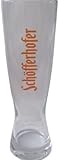 Brauerei S c h ö f f e r h o f e r - Weizenbierglas - Glas