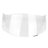 Aramox Helm-Visier, Motorrad-Windschutz, Helm-Visier, Vollgesichtsschutz, Passend für AGV K1 K3 SV K5 K5-S (Transparent)