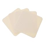 Baluue 4 Stück Teiliges rutschfeste Teppichunterlage Klebepads für Teppiche und Bodenmatten Anti rutschig Schützt vor Verrutschen und Verbiegen Geeignet für Teppichformen Innen und Außen