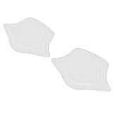 Fersenschutz für Schuhe, Selbstklebende -Fersenpolster, Fersenpolster für Schuhe, Rutschfeste Fußpolster, Einsätze, Fersengriffe, Liner für Schuhe (WHITE)