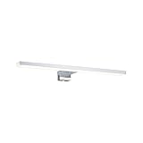 Paulmann HomeSpa LED Spiegelleuchte Evie, IP44, 8W=75W, Chrom, 610 lm, 3.000K, Warmweiß