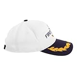 BESTYASH Segelmütze Outdoor Cap Baseball Cap buckethat sportmütze Marineblauer Hut Baseballhut Coole Mützen Strohhut Sonnenhut Modehut Verstellbare Baseballmütze Baumwolle Polyester Weiß