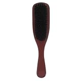 FRCOLOR Holzbürste Für Lockiges Haar Entwirrungsbürste Aus Natürlichem Mit Borsten Für Sanftes Styling Und Bartpflege Ideal Für änner Und Frauen Praktisch Für Unterwegs