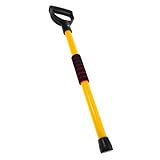 Parliky Schlittelpaddel Kunststoff Kurz rutschfest für Outdoor Schneespiele Stabiler Griff für Schneegleiter und Rodelspaß im Winter Draußen