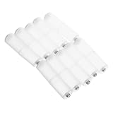 TOBBOMEY 10 Stück AAA zu Aa Batterieadapter aus Langlebigem PP Material Stabile Verbindung Einfache Handhabung Batteriebehälter Praktische Lösung zur Stromversorgung Elektronischer Geräte