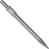 Profi Spitzmeißel 410 mm für Abbruchhammer mit 30 mm SDS-HEX Sechskant Aufnahme, vielseitig einsetzbar, Meißel aus robustem Metall (SN1410)