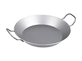 chg Set 254-62 Eisenpfanne Ø 28 cm, 'Made in Germany', feuerfest: für alle Herdarten, den Backofen und Grill geeignet, langlebig, robust, umweltfreundlich