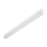 ELG Leuchten LED Deckenleuchte 60cm 1600lm 12W DIP-Schalter 3000K, 4000K, 5700K einstellbar IP44 Bürodeckenleuchte Wandleuchte Deckenlampe Designleuchte