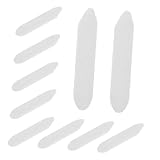 Gadpiparty 10 Stück Zubehör für Farbstifte Stiftspitzen malen Nibs Spitzen für Farbmarker Ölmalerei-Stiftspitze Whiteboard-Marker-Stiftpunkte Ersatzstiftspitzen Polyester Weiß