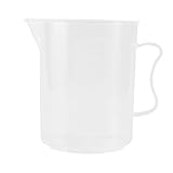 Kueohse 1000ml Transparenten Kunststoffbecher Messbecher Mit