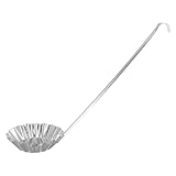 DIYEAH Edelstahl Waffelform mit Griff Antihaft Öl teigform für Frittierte Snacks Kreative Garnelen Rettichkuchenform Vielseitig für Heimküche Camping und Backen