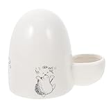 POPETPOP Trinkbrunnen Für Hamster Wasserflasche Zubehör Automatischer Futterspender Kaninchentränke Wasserspender Für Haustiere Keramik-Wassernapf Keramik-Wasserspender