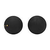 Tlily Squashball, zwei gelbe Punkte, niedrige Geschwindigkeit, Sport, Profi-Spieler, Wettkampf, Squash (2 Stück)
