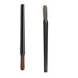 Set Von 2 Empfindlichen Kaffeemaschinenreinigungspinsel Für Umfassende Reinigungsbedürfnisse Mit Unterschiedlicher Form Und Härte