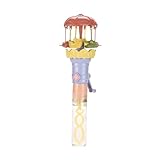 Blasenspiele Stäbe | Seifenblasenpistole Kinder | Seifenblasenmaschine Kinder – Lustiges Outdoor Spielzeug für & Mädchen mit Spiraldeckel, Griff & bunter Seifenblasen-Funktion