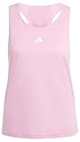 adidas Damen Train Essentials Minimal Branding Racerback Tank Top Tanktop, Bliss pink, S