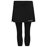 HEAD Club 3/4 Tights Skort Women, schwarz, L
