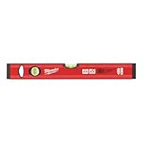 Milwaukee Nivel Slim Magnético de 40 cm, Rot/ Schwarz