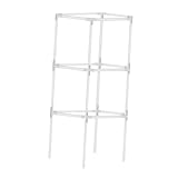 Gatuida Pflanzenstütze aus robustem Kunststoff wetterfest und rostfrei stabiles Kletterpflanzen Rankgerüst für Garten und Zimmer einfache Befestigung ohne Schrauben langlebiger