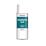 BAUFIX Sprüh und Effektlack, Heizkörperlack Spray, seidenglänzend, 400 ml, DIY Lack, Dekorieren von Glas Metall und Holz