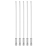 QUARKZMAN 5 Stück Kugelkopf Innensechskant Bits H1.5 (1.5mm) Kopf 1/4' Sechskant Schaft 150mm (6') Lang Magnetisch S2 Stahl Metrische Schraubendreher Bits Steckschlüssel Werkzeug