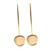 Luxshiny 2 Stück Pendel DIY Stille Uhrenmechanismus Uhrenmotoren Bausätze Für Uhrwerke Ersatz-uhrzeiger Ersatz Für Das Pendel Der Standuhr Moderne Spiegeluhr Wanduhr Mit Pendel Golden Eisen