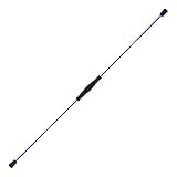 MSPORTS Schwingstab Premium 160 cm – Fitness Swingstick aus Fiberglas für Ganzkörpertraining in Rot oder Blau Swing Stick (Blau)