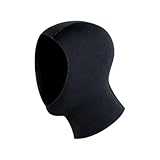 pdodo Scuba Diving Hood Diving Cap 3 mm/5 mm Neoprene Scuba Snorkelling Neoprene Suit Hood Surf Diving Hat,Wetsuit Hood Durable Stretchy Diving Cap Thermal Hood for Snorkelling Kayaking Sailing