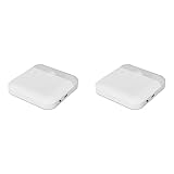 Rdjumpdjo 4Er-Pack Wiederaufladbare LED-Bewegungsmelder-Leuchten, Kabellose Schrankleuchten, Bewegungsmelder-Nachtlicht, für Schranktreppen