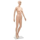 vidaXL Schaufensterpuppe 175cm Mannequin Frau Weiblich Puppe Schaufensterfigur