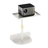 Flaroey Verstellbarer Projektorständer mit Ablage, Multifunktionshalterung für Projektoren und Lautsprecher, Ideal für Den Heim- und Büroeinsatz.