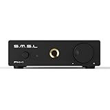 SMSL PH-1 High fidelity MM-Phonoverstärker Goldverstärkung 46dB SNR 84dB THD+N 0,008% 6,35mm Kopfhörerbuchse Hi-Res Amp RCA-Eingang/Ausgang Handflächengroße Lautstärke einzelner MM-Verstärker