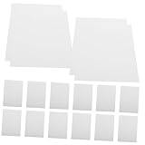 WOONEKY 100 Blatt Hochglänzendes Fotopapier Premium Druckerpapier Für Schnelltrocknenden Farbigen Fotodruck Ohne Rückseite Für Langlebige Bilder