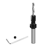8/10 mm Schaft Kegelsenker Bohrer Hochgeschwindigkeitsstahl Bohrer Lochschneider für Holzbearbeitung Schrauben Holzzubehör