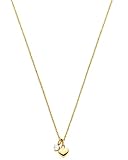 Purelei® Brave Kette Damen (Gold) – Halskette Damen aus langlebigem Edelstahl – Wasserfeste Kette mit Anhänger – 50-55 cm Länge verstellbar – Halskette für deinen individuellen Look
