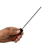 Kettensägen-Rundfeilen, Werkzeugstahl mit ergonomischem Griff, perfekt für Holzarbeiten im Freien und Kettenwartung (4,0 mm)