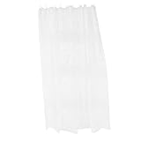 PEPLAYTAL Transparenter Wasserdichter Duschvorhang aus Peva mit Blumenmuster Schimmelresistent Maschinenwaschbar Wasserabweisend Inklusive Befestigungslöcher für Badezimmer und Badewanne