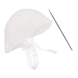 Healvian 2 Sätze Silikon-textmarker-kappe Bleichkappe Silber Planke Haaraufheller Haarfärbemittel Haare Färben Produkte Haare Zum Hervorheben Highlight-kappe Tönungspinsel Kieselgel Weiß