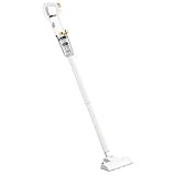 ZJchao Akku-Staubsauger, Akku-Staubsauger, Akku-Staubsauger, 2-in-1, Leiser, Wiederaufladbarer Handstaubsauger, Leistungsstarker Handstaubsauger mit Bodenbürste, Kabelloser Staubsauger