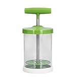 Manueller Milchaufschäumer |Handpumpen-Sahnemixer für dichten Schaum/Kaffee/Backen |ABS und Edelstahl, stabiles Rührgerät, tragbares Küchengerät