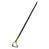Mydio Unkrauthacke Werkzeug Gartenschlaufe Hacke Jäten Gartenwerkzeug Verstellbare Scuffle Hacke Edelstahl Langer Griff Weeder Hacke Push Hacke