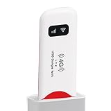 Tragbarer Smart Router - 0° bis 35°C LTE Hotspot, kabelloser Netzwerkadapter | 4G Netzwerkkarte High Speed USB Modem, kompaktes Reisegerät, sichere zuverlässige Verbindung, idealer mobiler