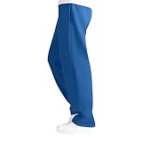 Herren Baggy Sweatpants Fleece Lässige Jogger Sweatpants mit geradem Bein Elastischer Bund Athletische Trainingshose mit Taschen