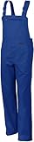 Qualitex Arbeits-Latzhose BW 270 - Größe: 54 - Kornblau