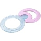 NUK Kühlbeißring-Set, 2-teilig, Classic und Cool, zur Massage und Kühlung, 1 Set, BPA frei, farblich sortiert
