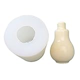 Silikonform in Glühbirnenform für die Herstellung von Seife, Gips, Schreibtisch, Ornament, Kuchen, Fondant, Dekorationen, Schokoladenformen für Weihnachten