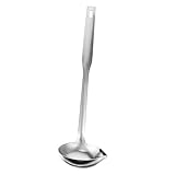 Hoement Ölfilterlöffel Küchenölfilter Ölabscheider Schöpfkelle Ölabscheider Schaufel Fettabscheider Schöpfkelle Ölabscheider Suppenkelle Öltrennlöffel Speiseölabscheider